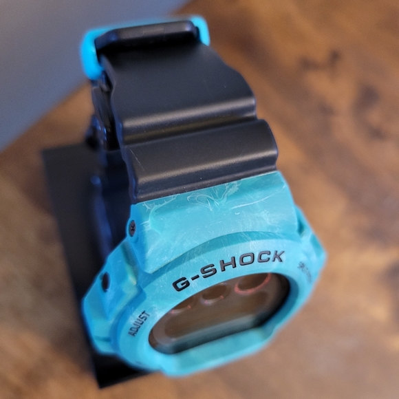 Custom Ocean Waves G-Shock Digital Watch - DW-6900MS - Picture 8 of 8